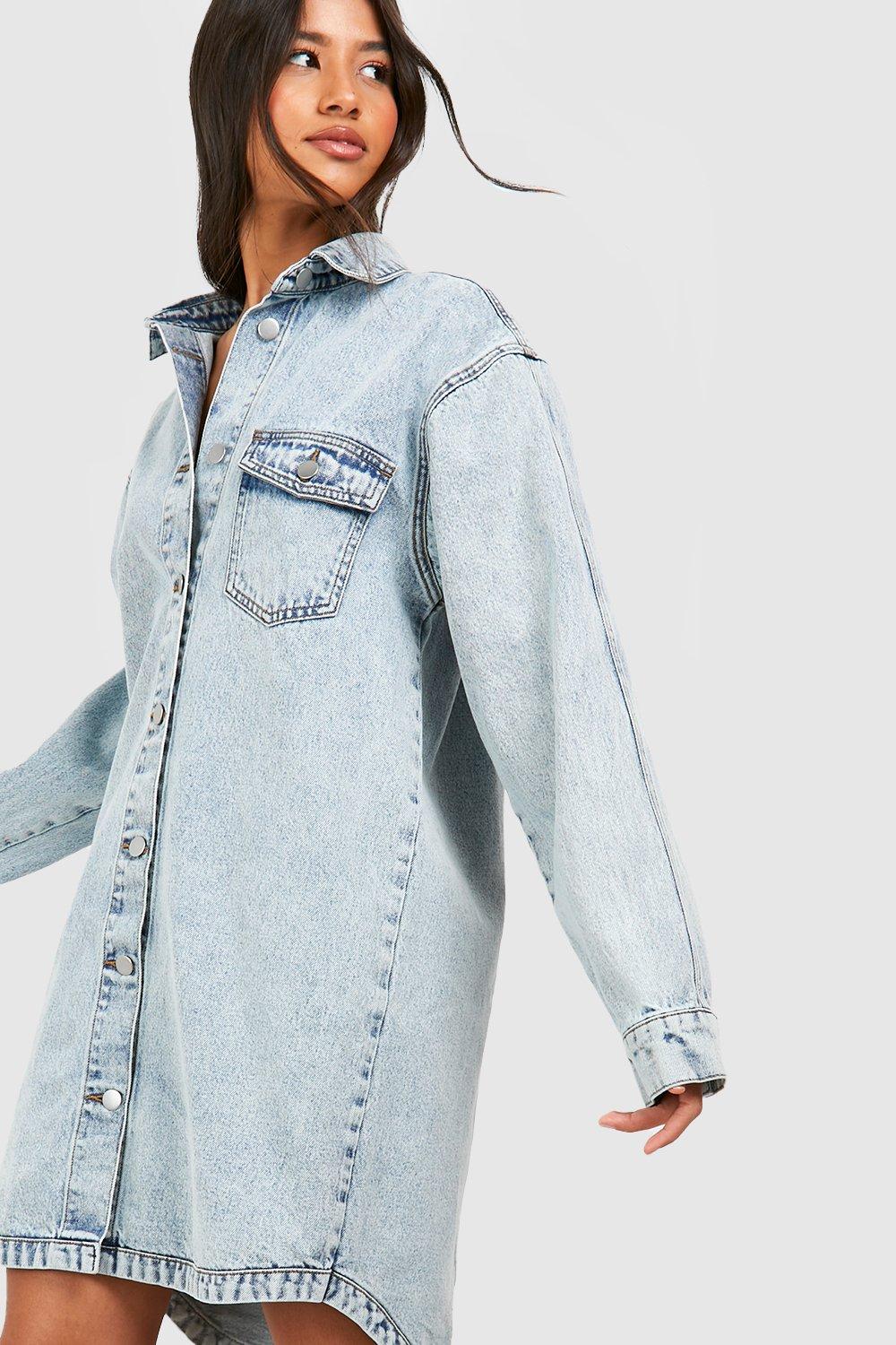 Tall Robe chemise oversize en jean